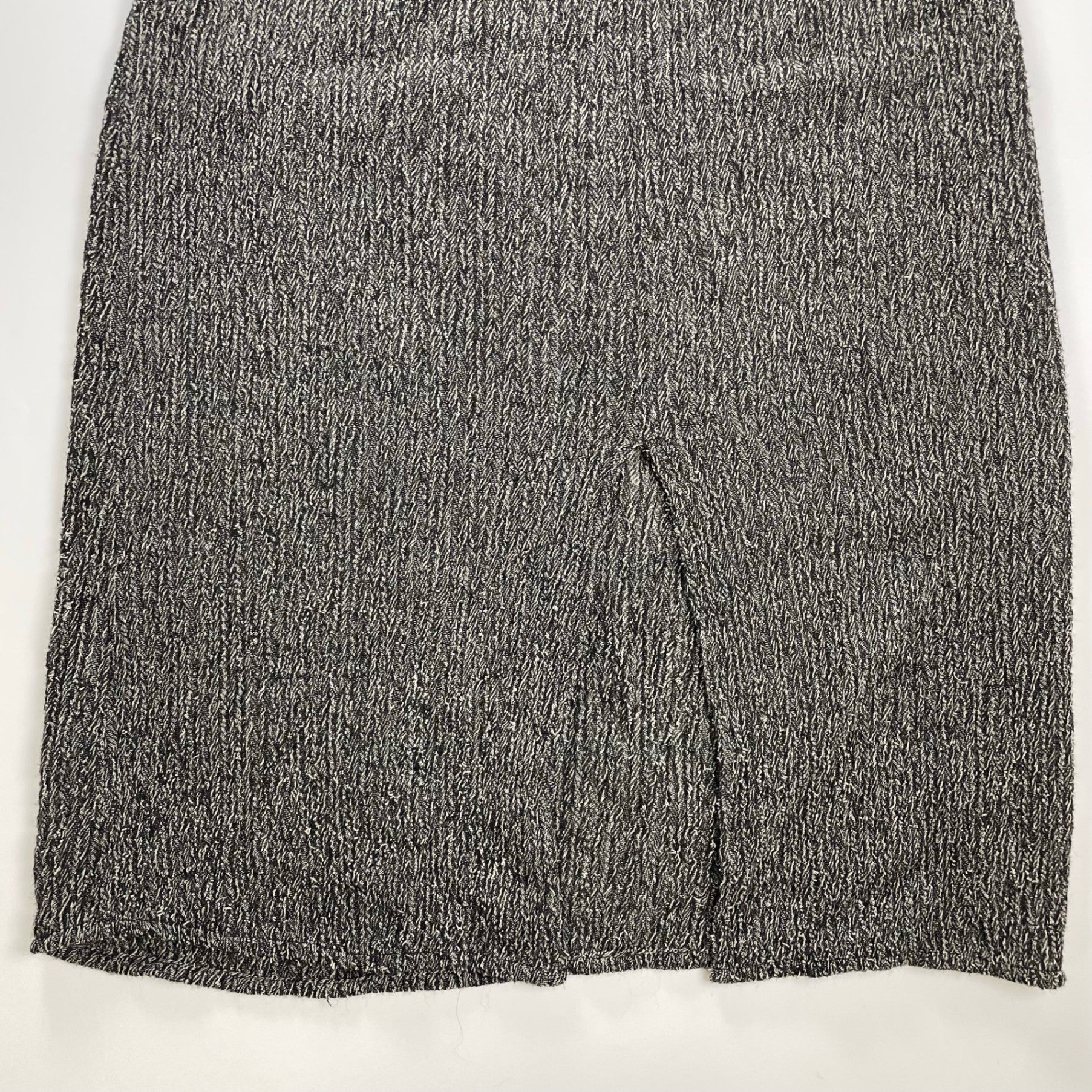 R JUBILEE アールジュビリー / ウールキャミソールワンピース ホワイト×ブラック 参考定価：20,000+tax SIZE:S