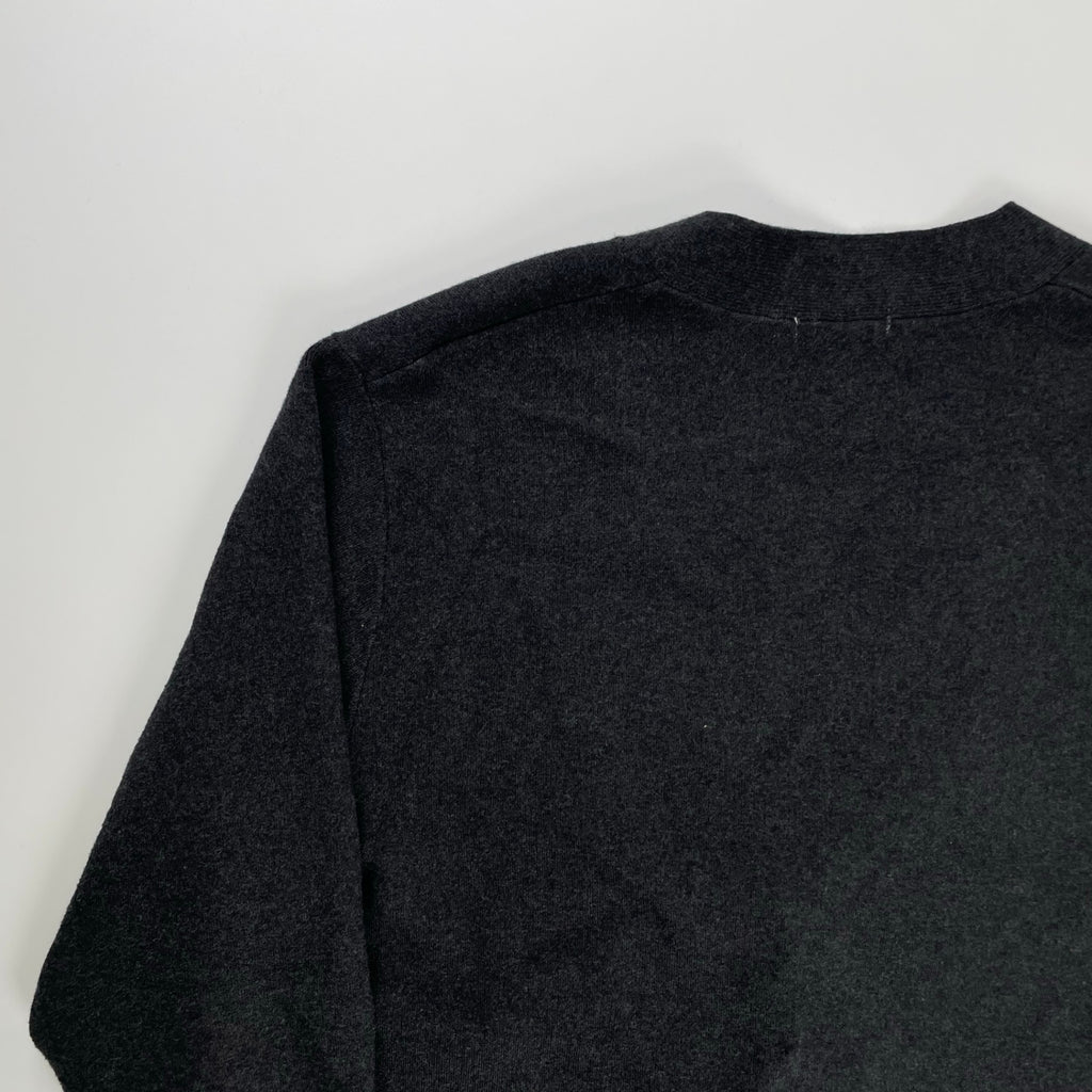 DRESSTERIOR ドレステリア / コットンカシミヤ スムースカーディガン グレー Safari12月号掲載 参考定価：17,000+tax SIZE:S