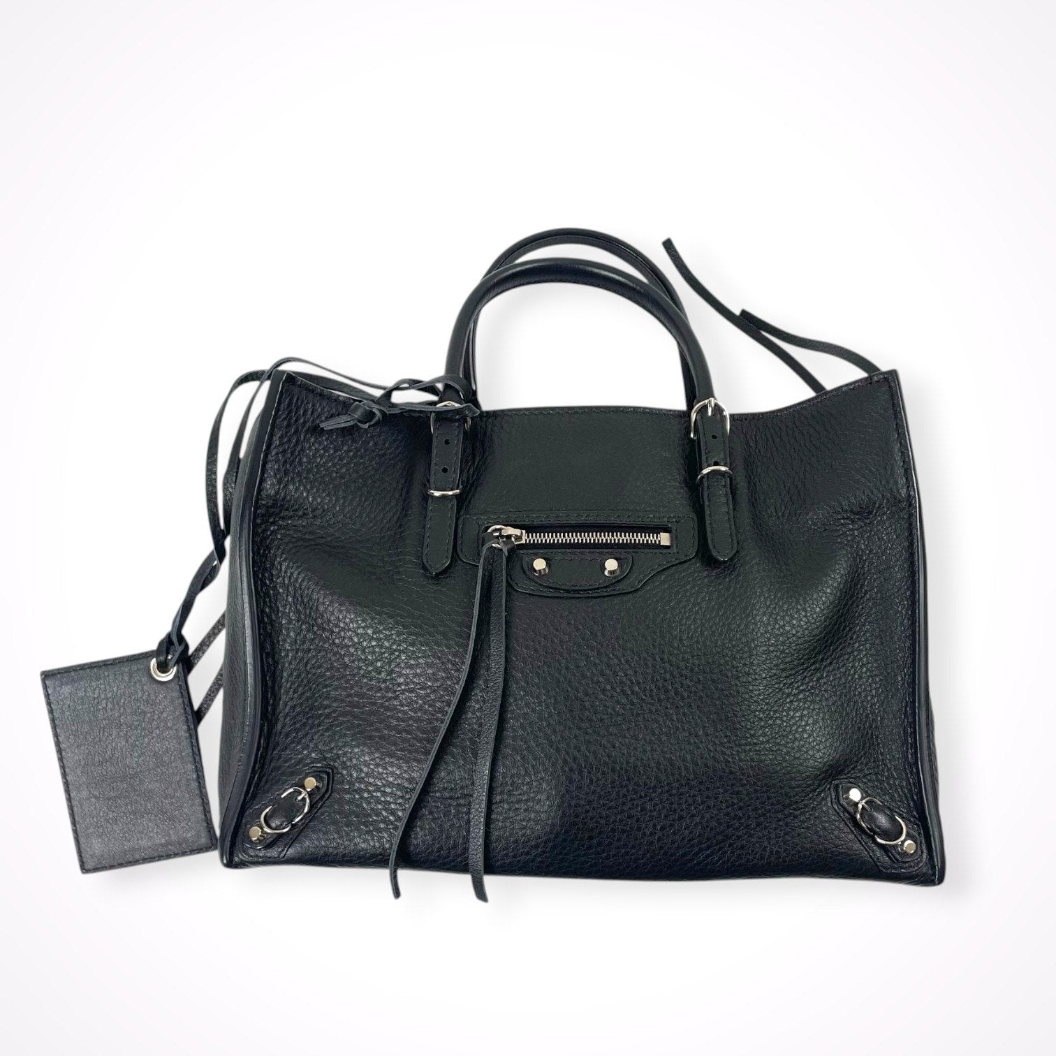 BALENCIAGA バレンシアガ / ペーパー A6 2WAYハンドバッグ 参考定価：200,000程度