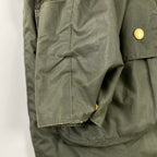BARBOUR バブアー / LADIES WAX DURHAM オリーブ タータンチェック SIZE:38(M程度)