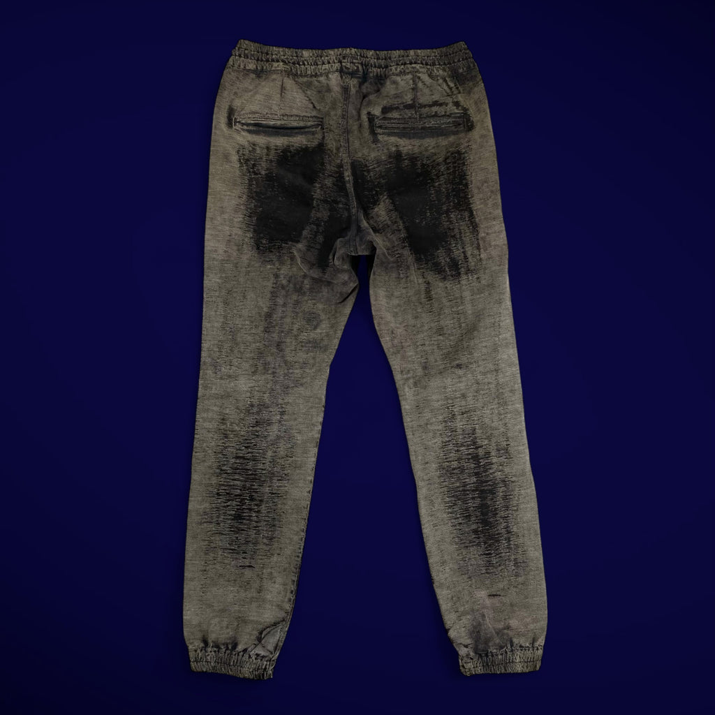 DIESEL ディーゼル / ヴィンテージ加工 ジャガード ジョグジーンズ Y2K 襤褸 SIZE：28