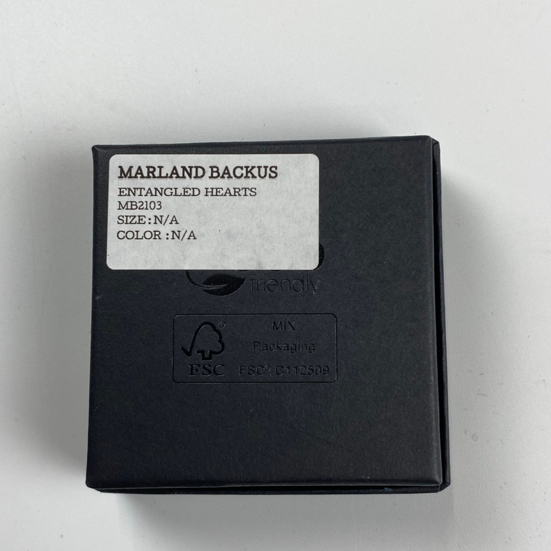 MARLAND BACKUS マーランド バッカス / ENTANGLED HEARTS ツインハート ネックレス