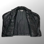 【ユニセックス】 132.5 ISSEY MIYAKE イッセイミヤケ / ダイアゴナル インサレーションジャケット ブラック IL23FA310 SIZE:3