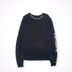 CHROME HEARTS / NECK LOGO ロングスリーブTシャツ 国内代理店付 SIZE:L
