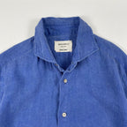 MAZZARELLI / リネンハンドフィニッシュシャツ 参考定価：40,000程度 SIZE:40