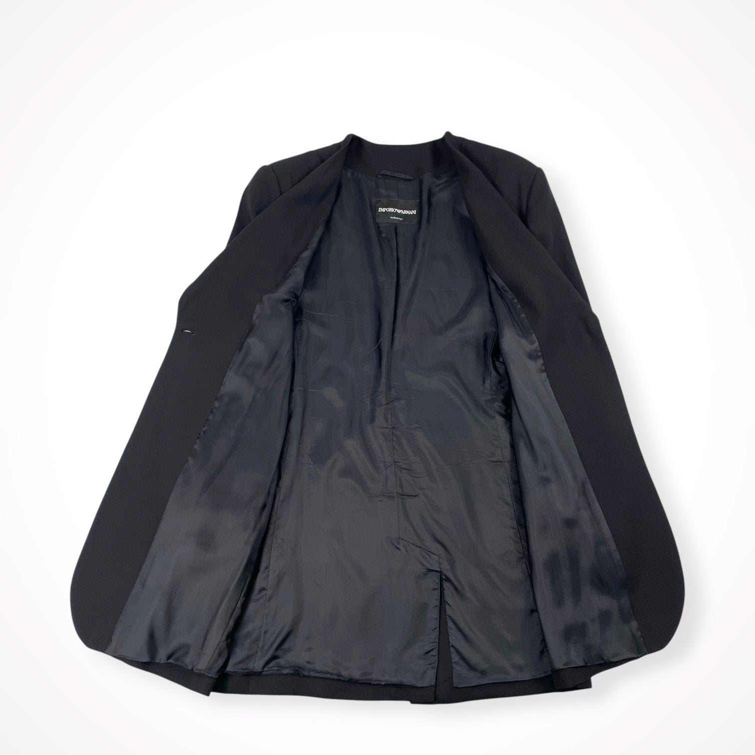 EMPORIO ARMANI / タキシードラペル1Bジャケット 参考定価：150,000程度 SIZE：40