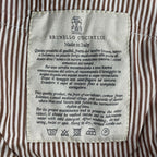 BRUNELLO CUCINELLI ブルネロ クチネリ / エンブレム刺繍 デニムパンツ LEISURE FIT  MADE IN ITALY 参考定価：130,000程度 SIZE:48(M程度)