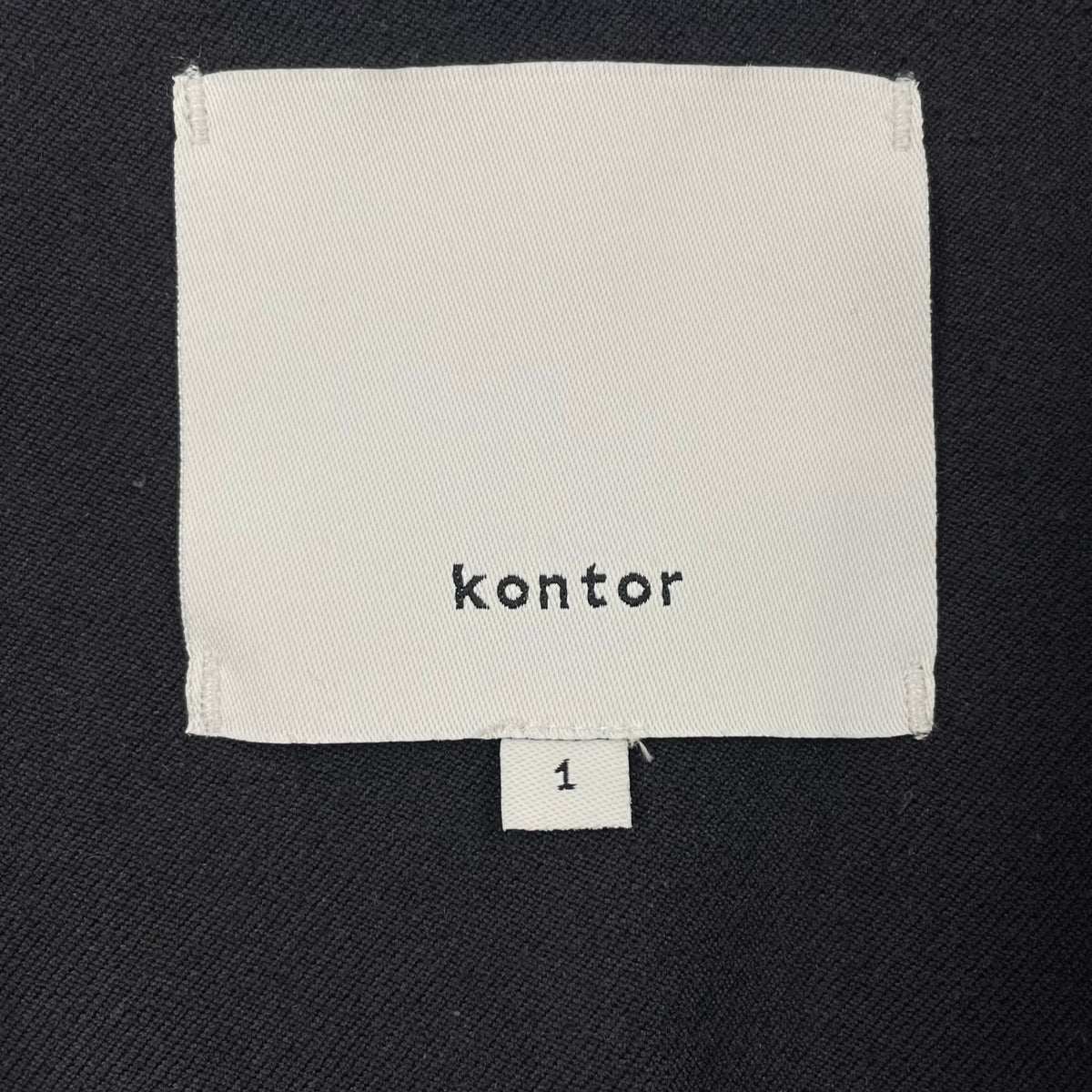 kontor / DOLMAN SLEEVE JACKET 参考定価：37,000+tax SIZE:1