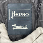 HERNO LAMINAR ヘルノ ラミナーシリーズ / 2WAYダウンコート ブラック 参考定価：150,000程度 SIZE:42
