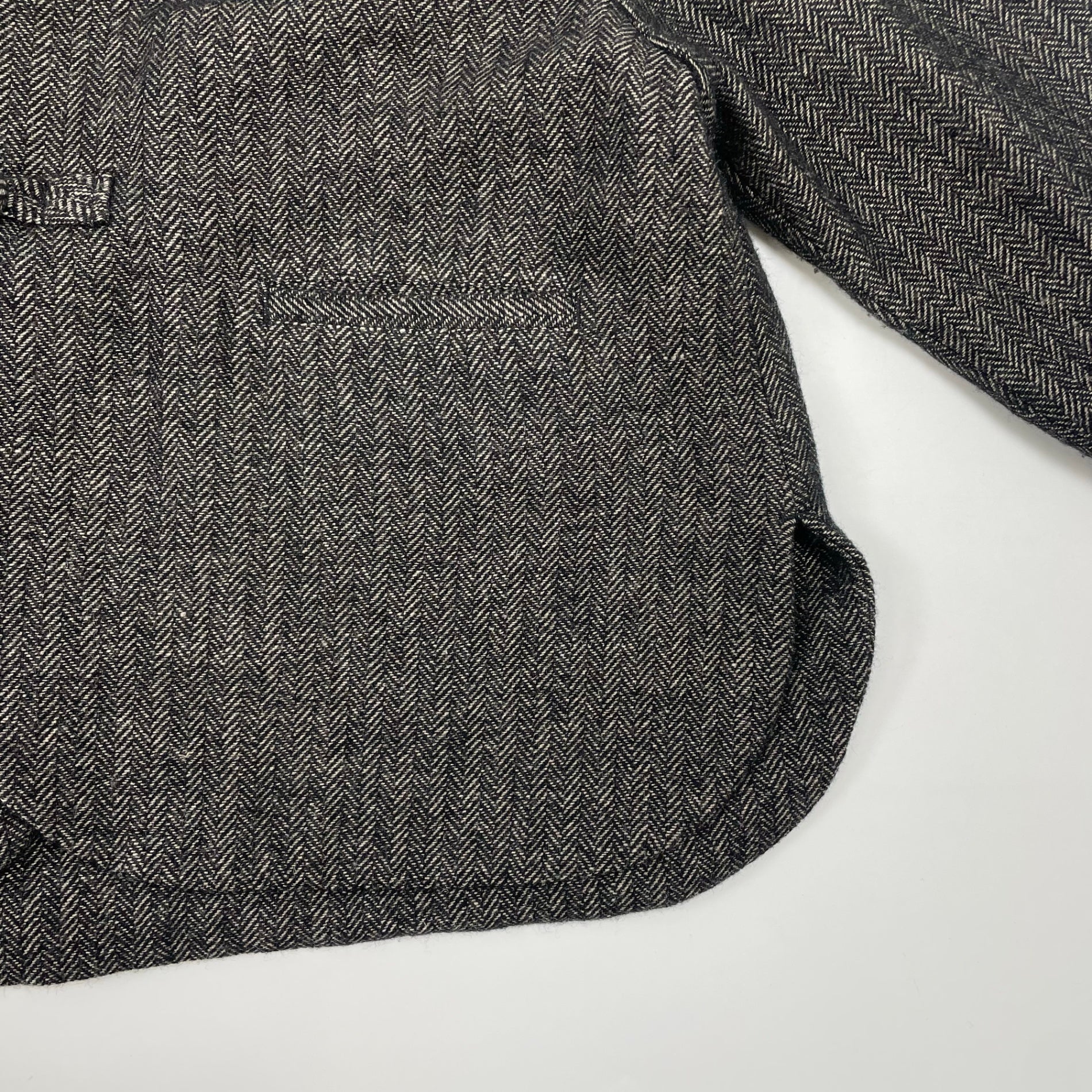 LABORATORY (Gauze#) ラボレイトリー / ウールリネンヘリンボーンアーバンチャイナジャケット 参考定価：31,500+tax SIZE:FREE