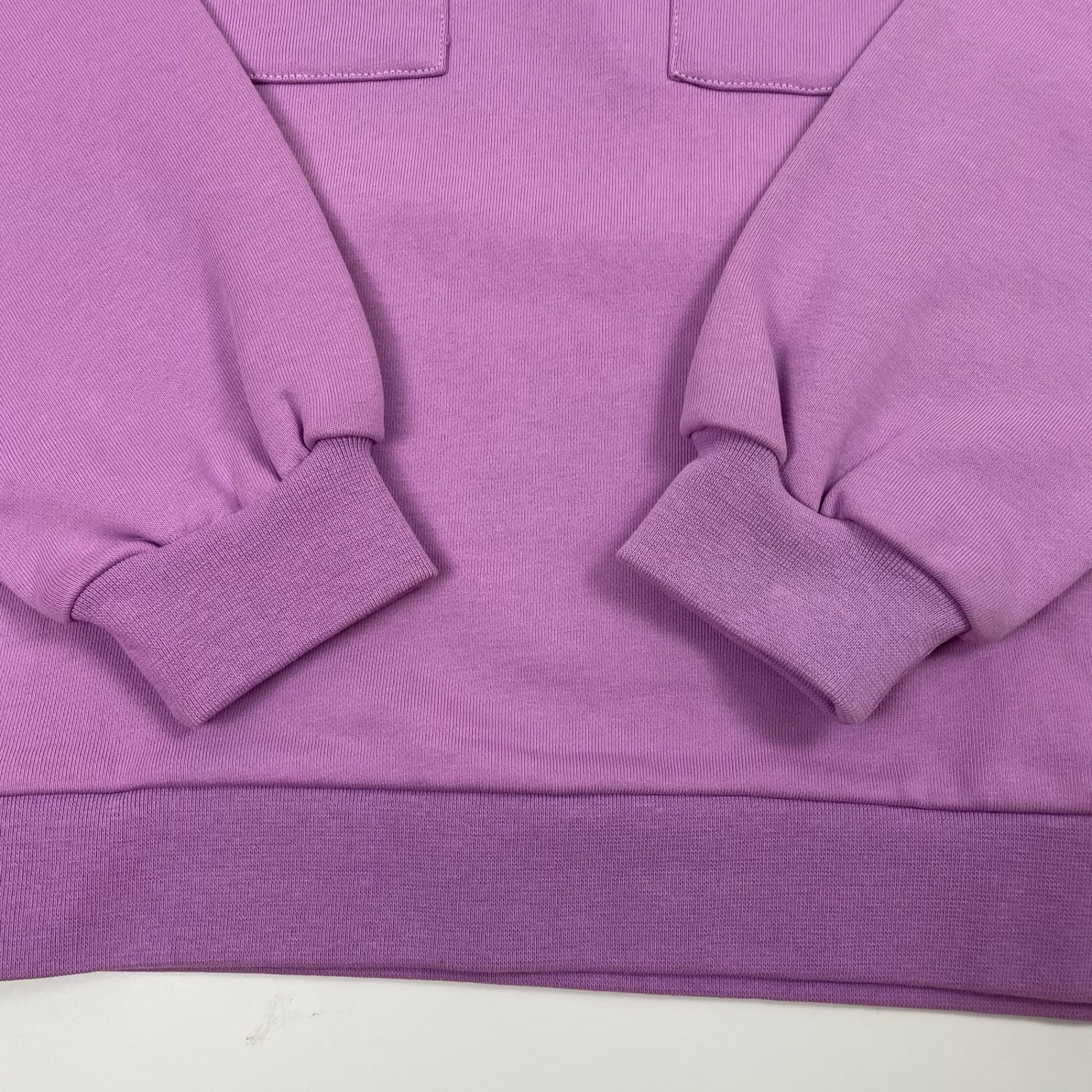 ANIMAGEMELLA / ツイード切替スウェット 未使用品 参考定価：23,000+tax SIZE:M