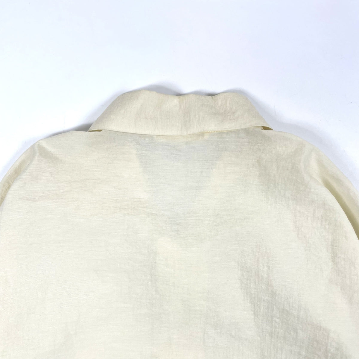 YLEVE / コットンナイロンオープンカラーシャツ 参考定価：24,000+tax SIZE:5