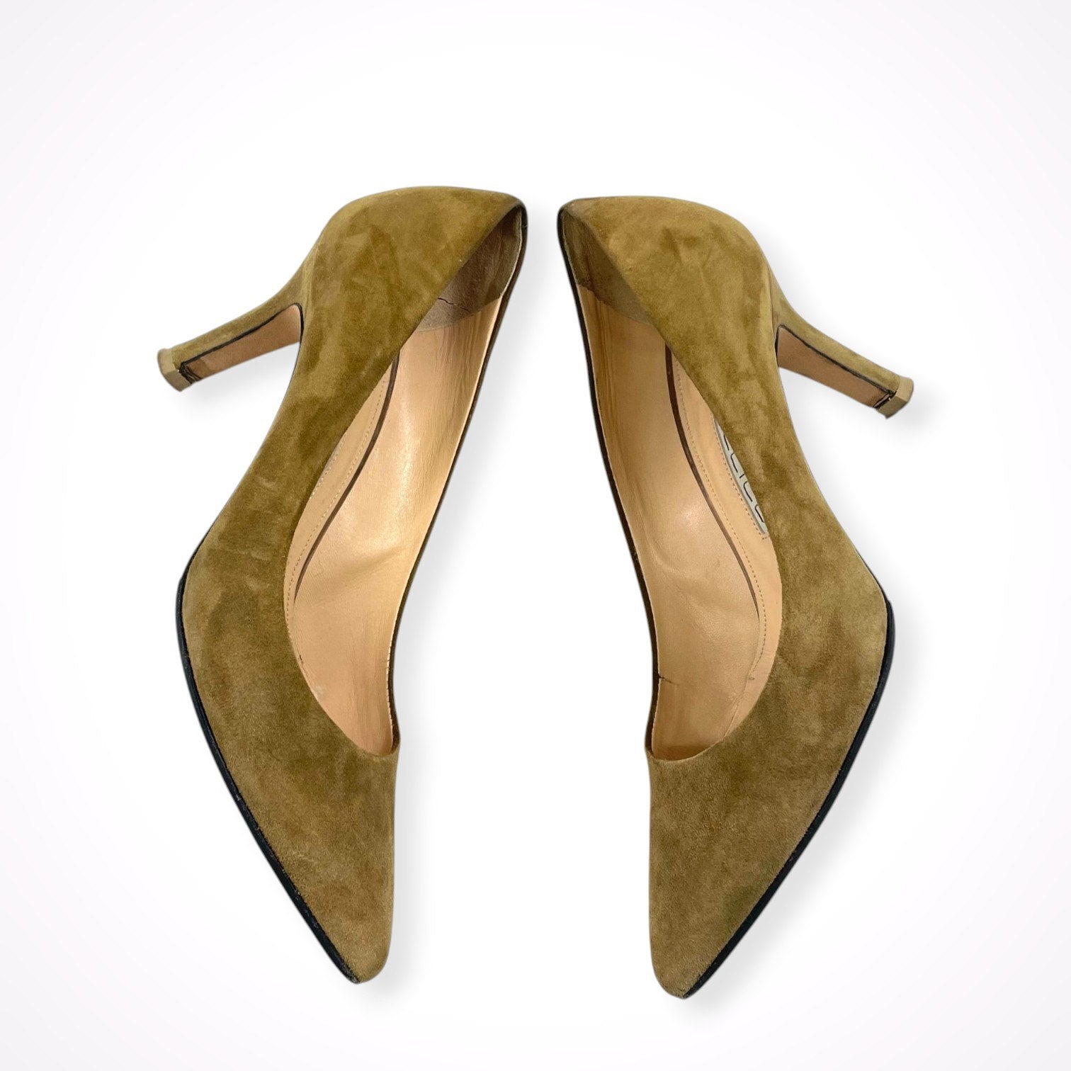 PELLICO / スウェードヒールパンプス 参考定価：50,000程度 SIZE:36 1/2