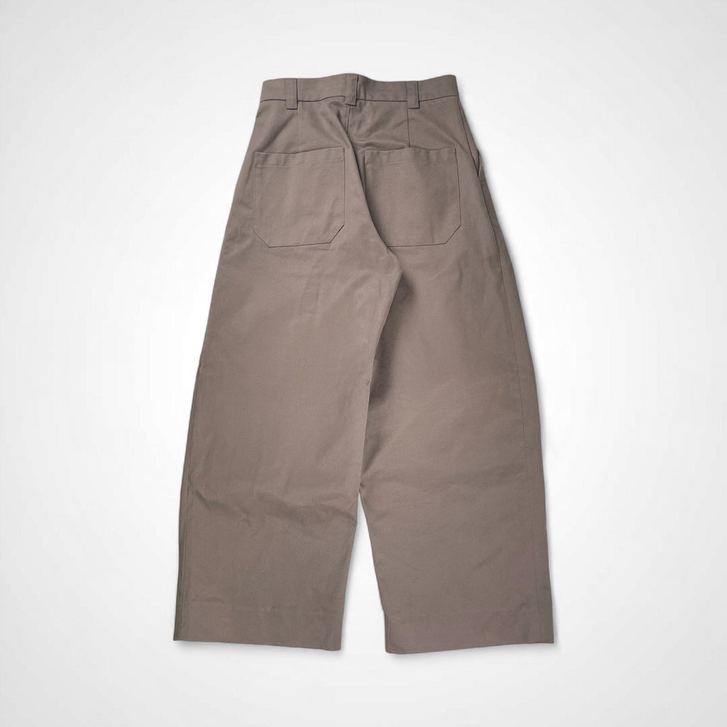 STUDIO NICHOLSON スタジオ ニコルソン / SORTE PEACHED COTTON TWILL PLEAT PANTS ワイドパンツ 参考定価：43,000+tax SIZE:1