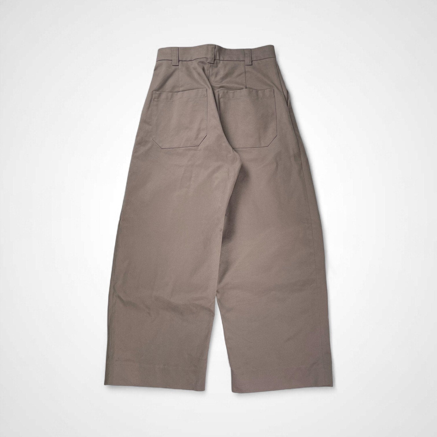 STUDIO NICHOLSON スタジオ ニコルソン / SORTE PEACHED COTTON TWILL PLEAT PANTS ワイドパンツ 参考定価：43,000+tax SIZE:1