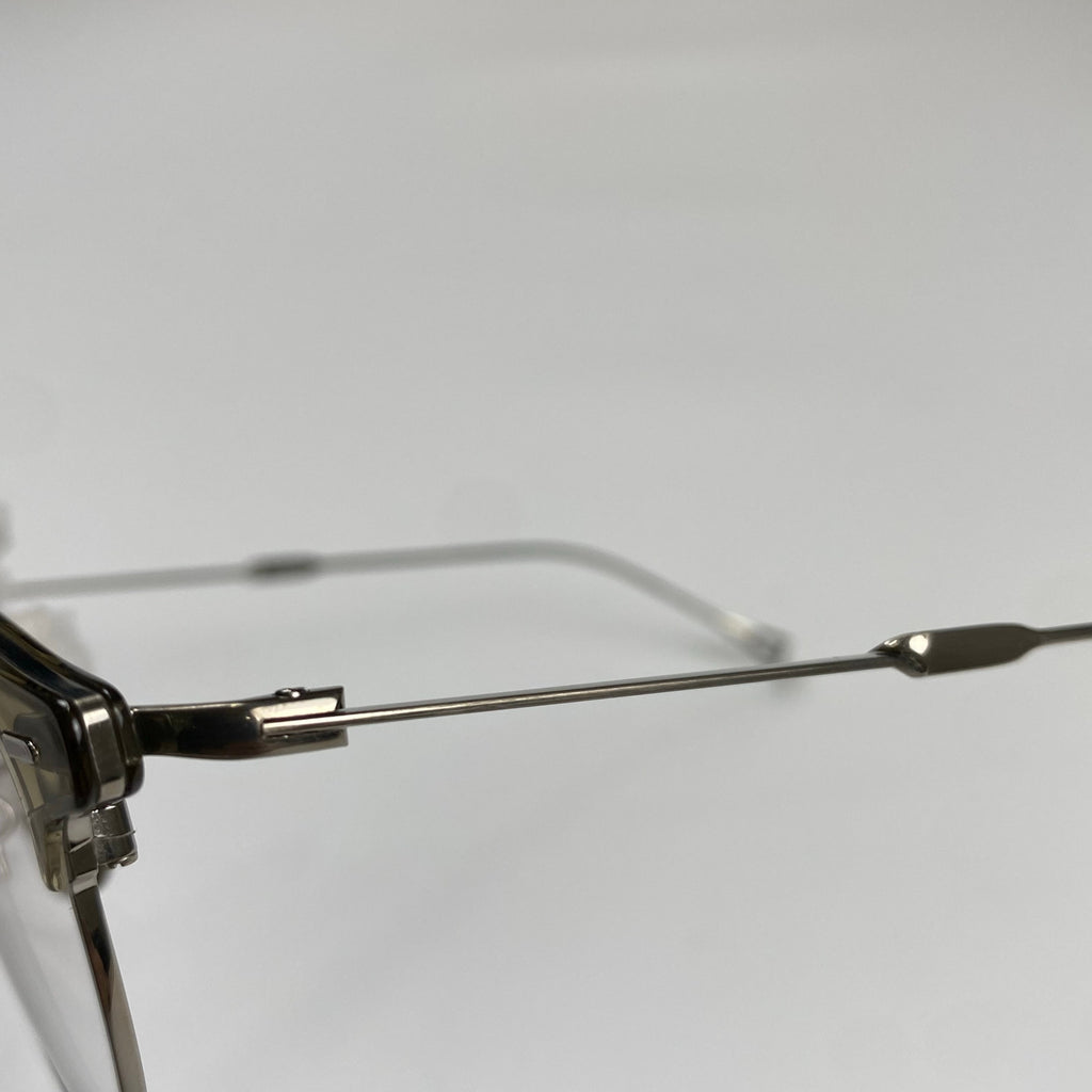 【美品】 ISSEY MIYAKE × 金子眼鏡 / BROW BOSTON Ⅷ ボストン型 クリアアイブロウ 度なしクリアレンズ 参考定価：60,000+tax