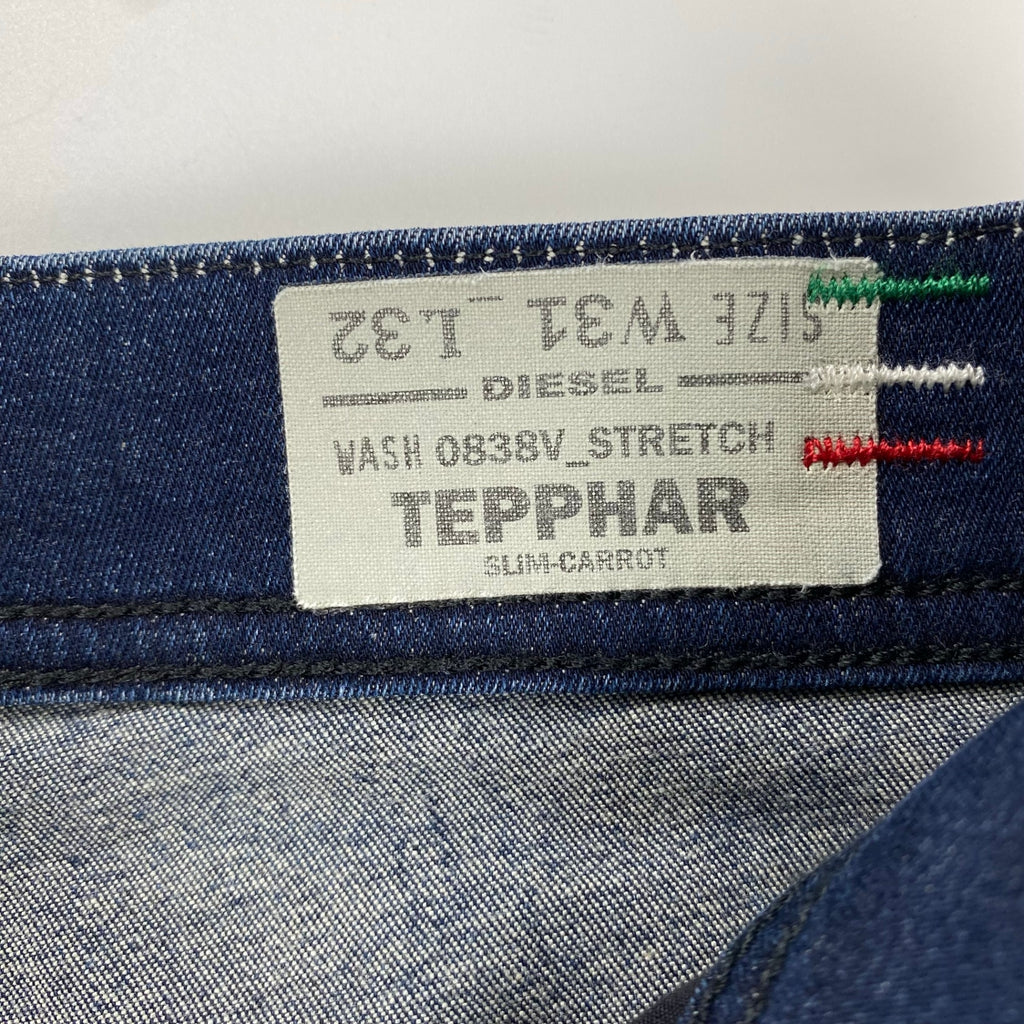 DIESEL ディーゼル / TEPPHAR ダメージ加工 デニムパンツ 0838V SIZE：W31 L32