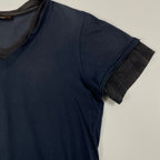 Neil Barrett / VネックレイヤードTシャツ SIZE:S