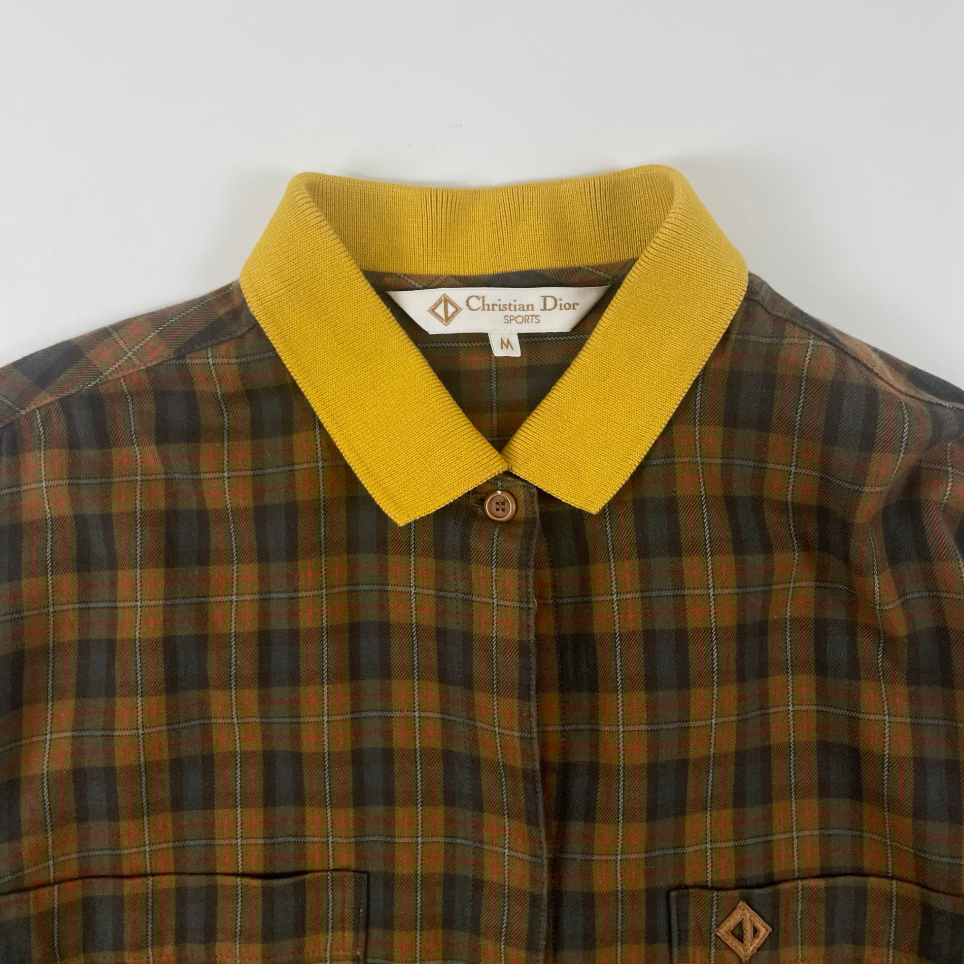 Christian Dior SPORTS / ヴィンテージチェックシャツ SIZE：M