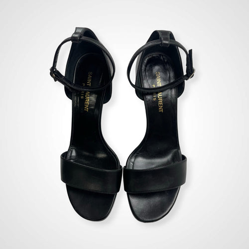 SAINT LAURENT PARIS サンローランパリ / レザーハイヒール ピンヒール 377305 ブラック SIZE:36