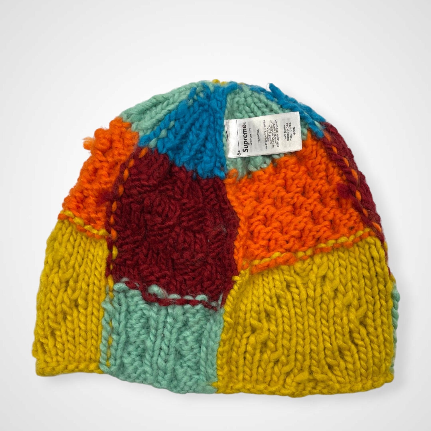 Supreme シュプリーム / Block Knit Beanie Multicolor 25SS