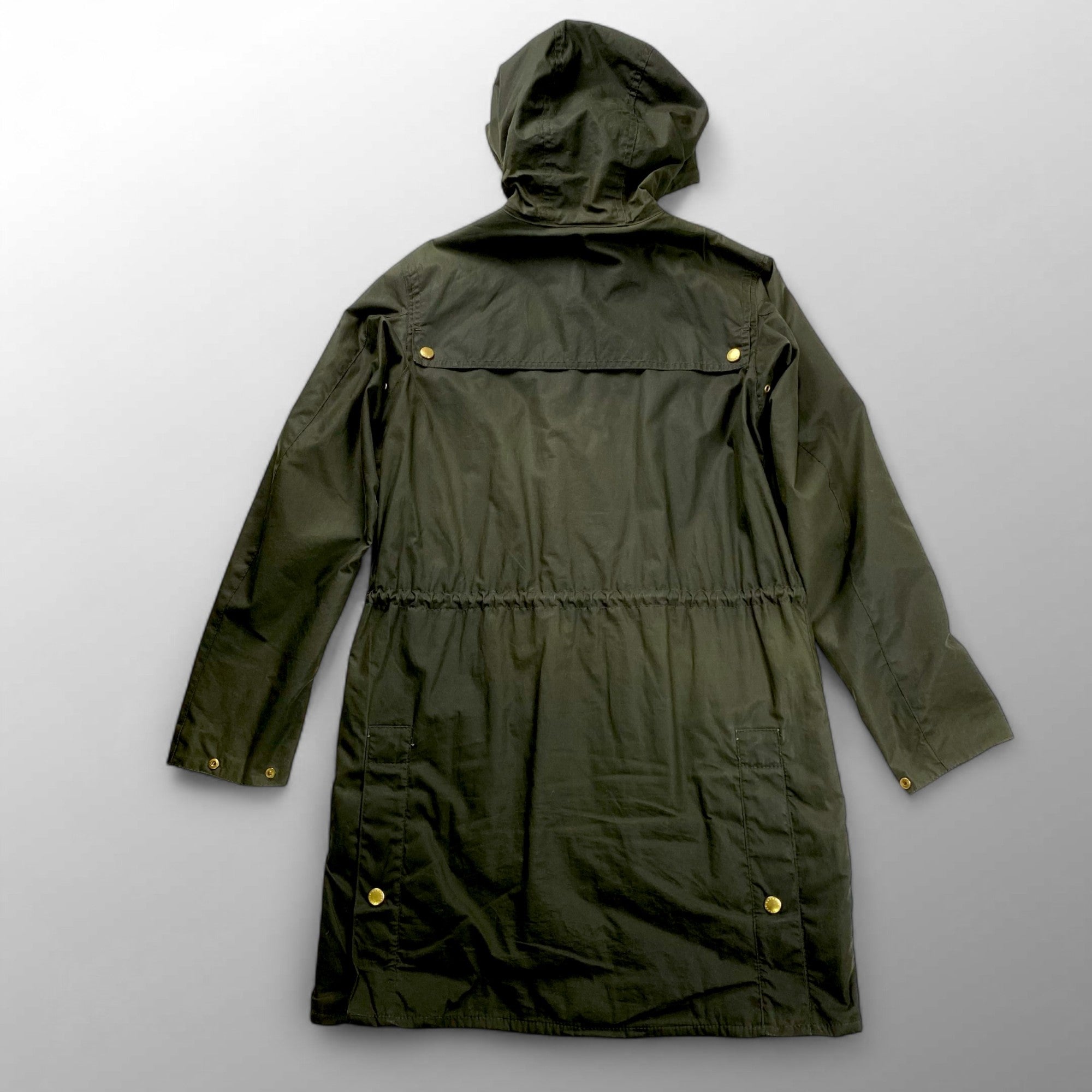 BARBOUR バブアー / LADIES WAX DURHAM オリーブ タータンチェック SIZE:38(M程度)