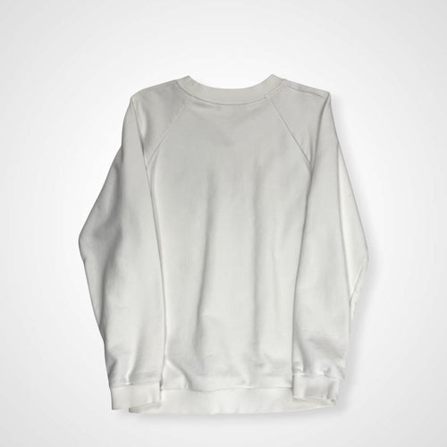 BALMAIN バルマン / プリントロゴラグランスウェット ホワイト 参考定価：69,000+tax SIZE:S