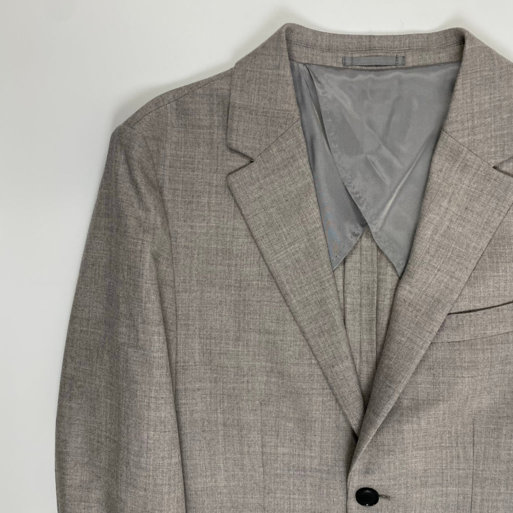 EDIFICE エディフィス / SUPER 120’sウールサキソニースーツ グレージュ 参考定価：40,000+tax SIZE:S