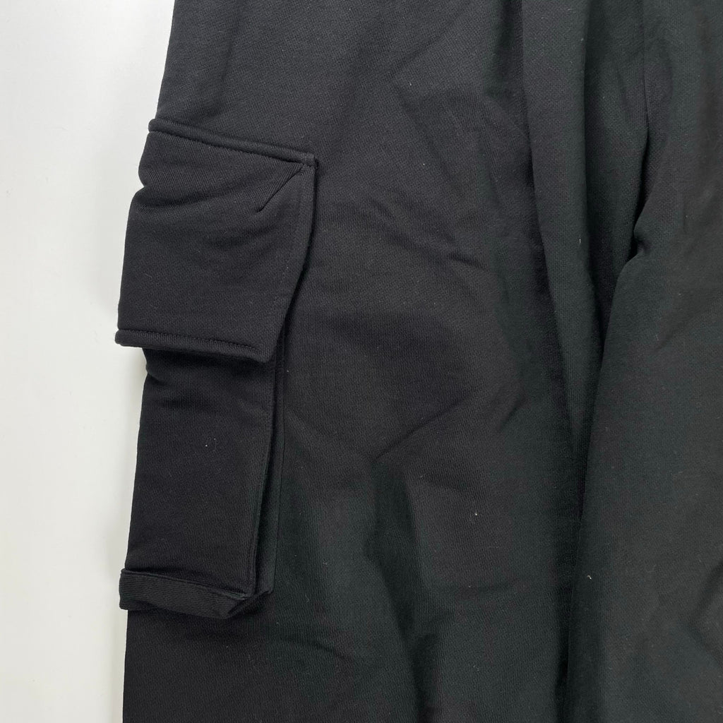 INTODUSK イントゥダスク / スウェットカーゴパンツ ブラック 参考定価：40,000程度 SIZE：S