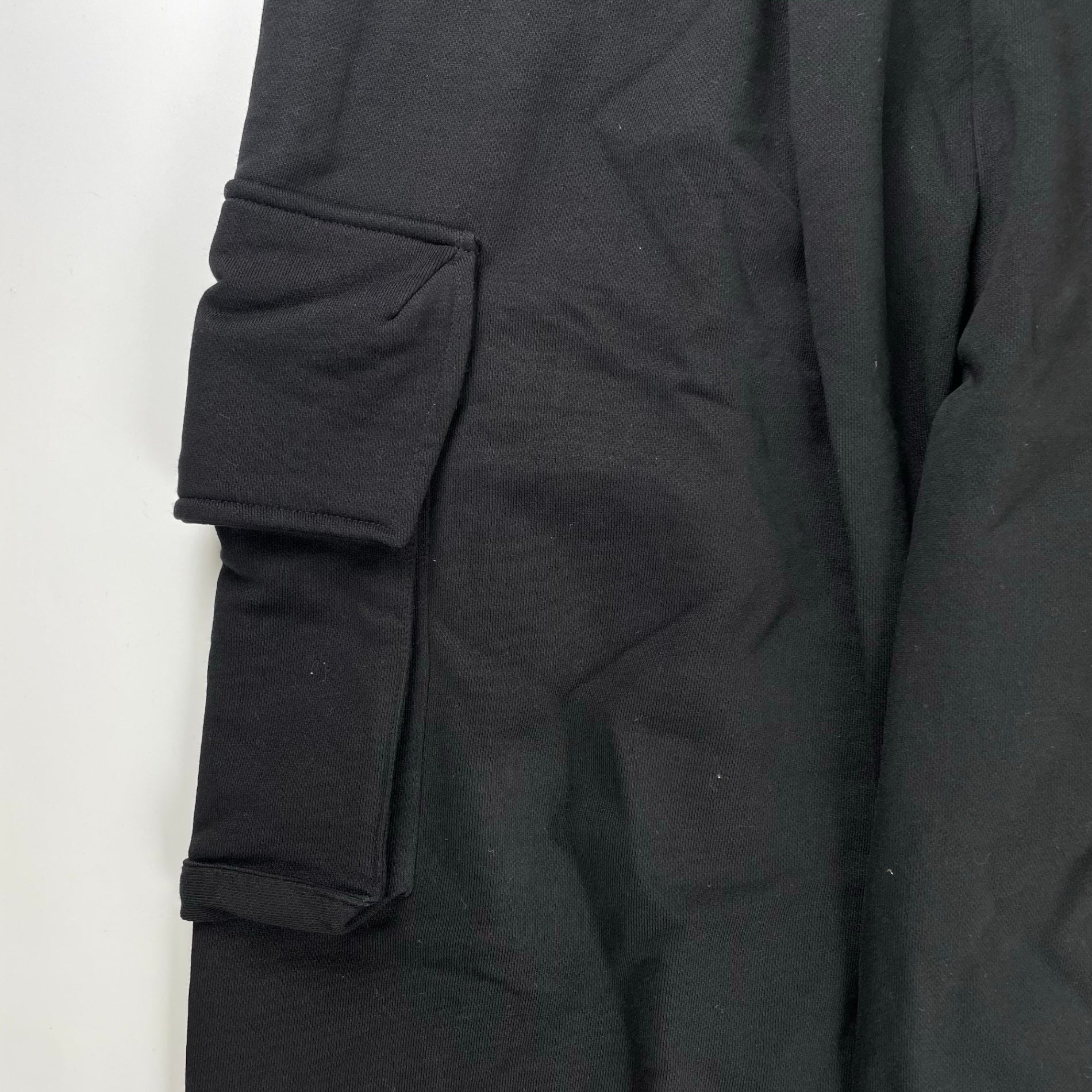 INTODUSK イントゥダスク / スウェットカーゴパンツ ブラック 参考定価：40,000程度 SIZE：S