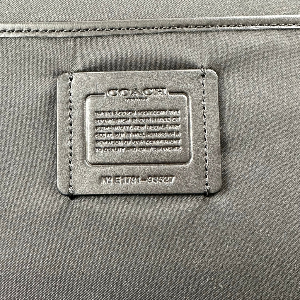 COACH コーチ / オールレザー セカンドバッグ クラッチバッグ 93527