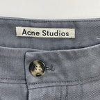 Acne Studios アクネ ストゥディオズ / ALLAN W TWILL ツイル テーパードパンツ 参考定価：30,000程度 SIZE:46
