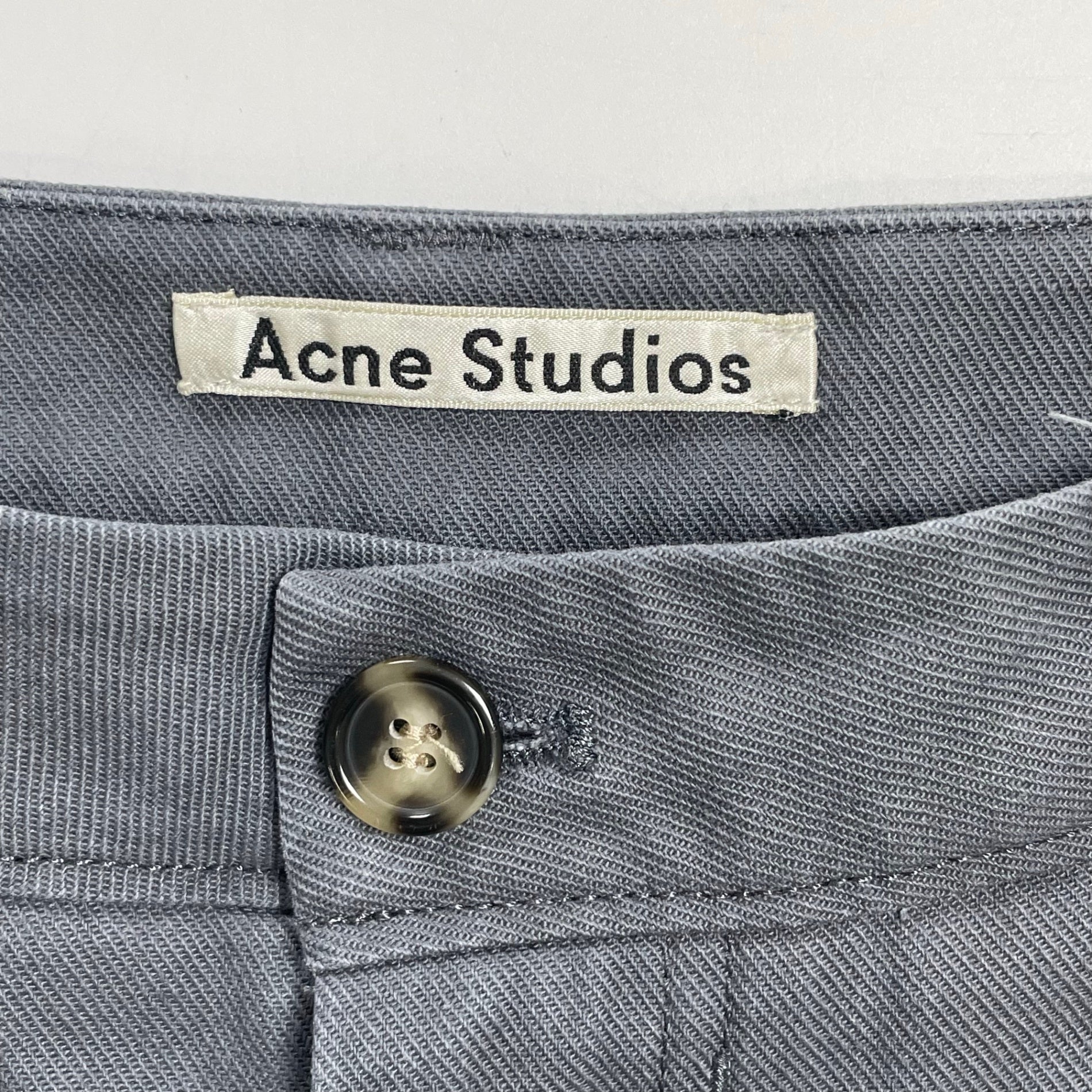 Acne Studios アクネ ストゥディオズ / ALLAN W TWILL ツイル テーパードパンツ 参考定価：30,000程度 SIZE:46