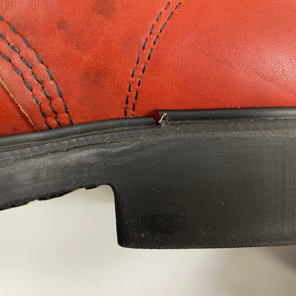 RED WING レッドウイング / 94年製 USA製204ワークブーツ スーパーソール プリント羽根タグ SIZE:8 Eウィズ