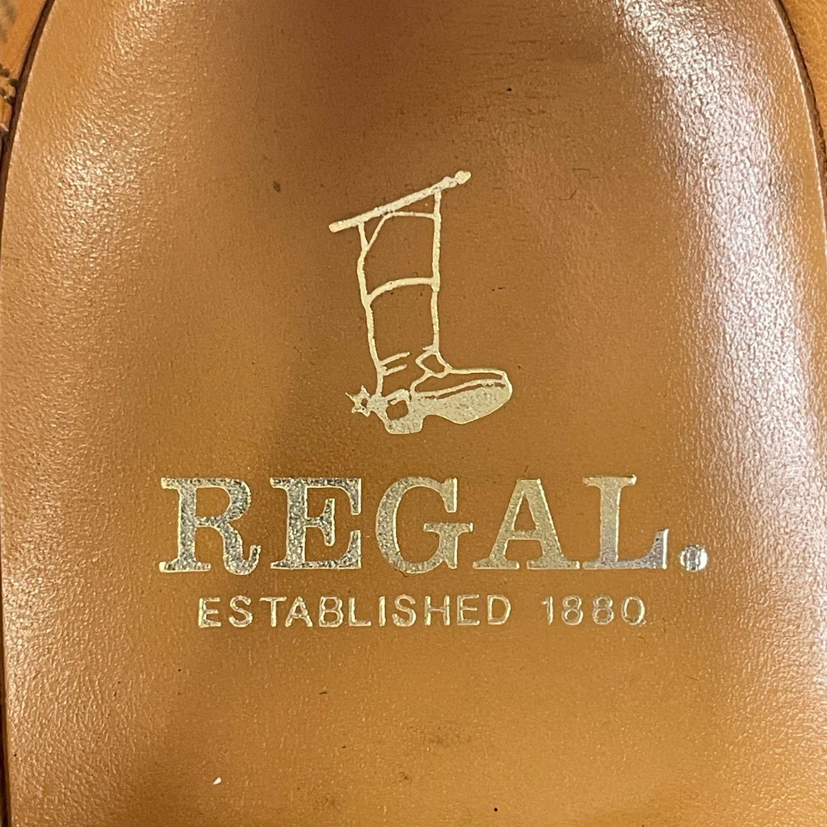 REGAL / レザーウイングチップシューズ カントリー 参考定価：32,000程度 SIZE:24 1/2
