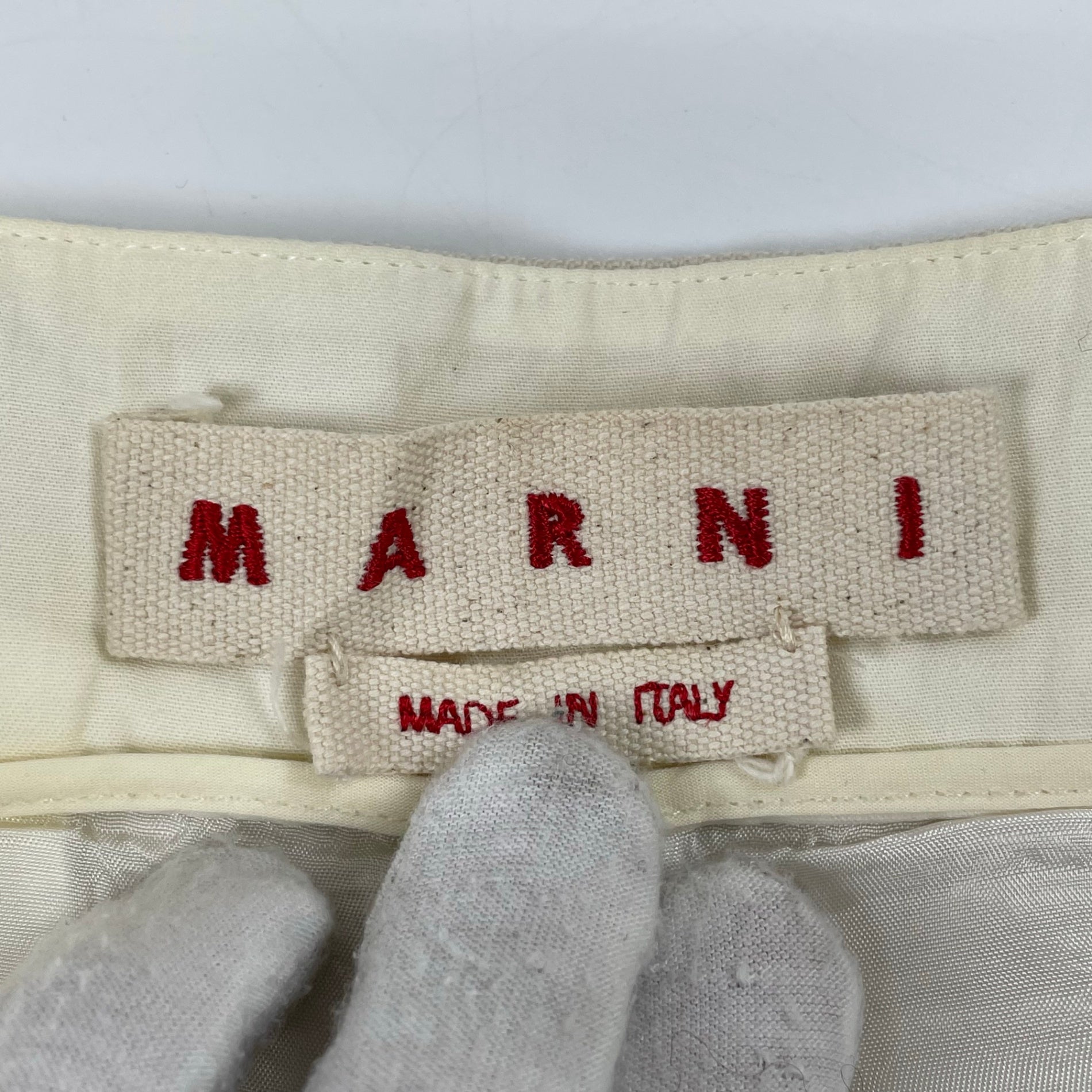 MARNI / ステッチデザイン ワイドスラックス 参考定価：100,000程度 SIZE:40
