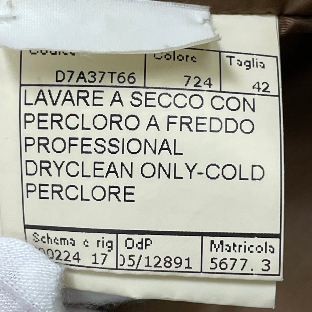 ERMANNO SCERVINO / レザーベルトデザインダウンジャケット 参考定価： SIZE:42