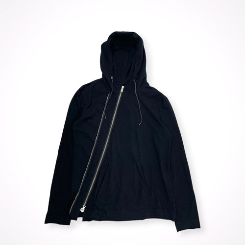 DIET BUTCHER SLIM SKIN / 12FW スラントダブルジップパーカー 参考定価：32,000程度 SIZE:2