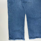 Wrangler GREEN DOOR ラングラー グリーンドア / リメイク箔押しデニムパンツ USA生地 SIZE:33×38(カットオフ)