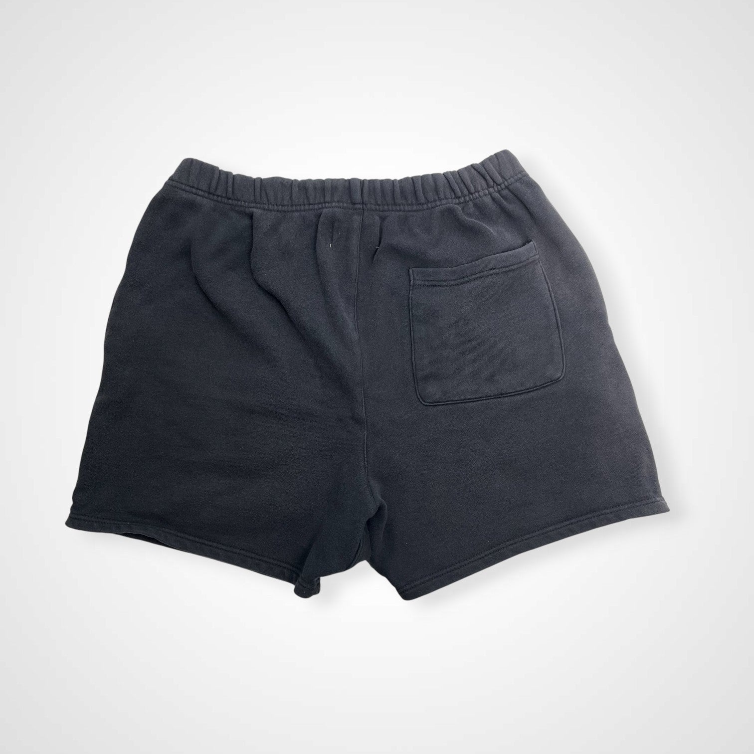 ESSENTIALS エッセンシャルズ / ロゴスウェットハーフパンツ ブラック 参考定価：20,000程度 SIZE:M