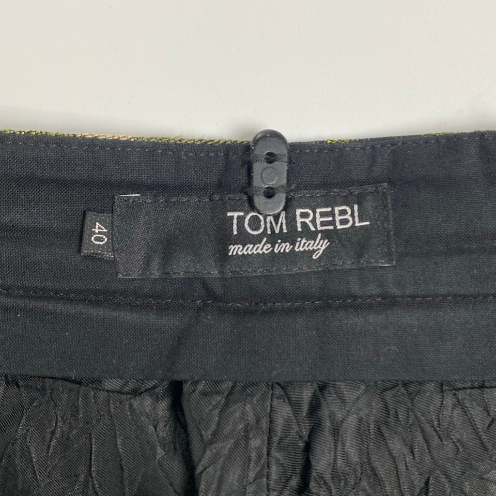 TOM REBL トム レベル / クロップド 迷彩 パンツ 七分丈 参考定価：60,000程度 SIZE：40