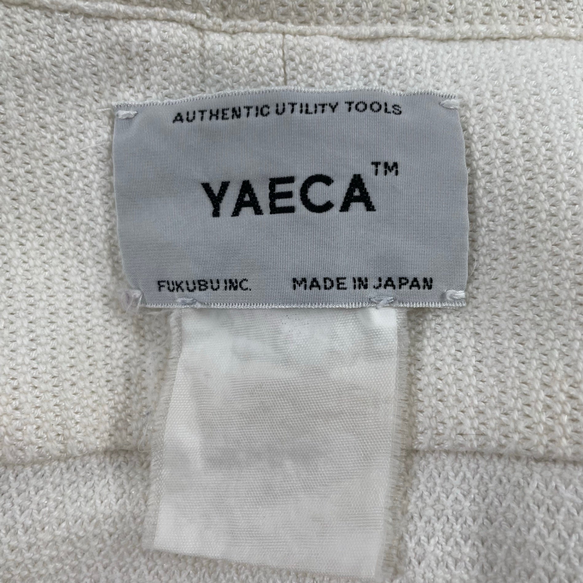 YAECA / サーマルスナップシャツ 参考定価：22,000程度 SIZE:M程度