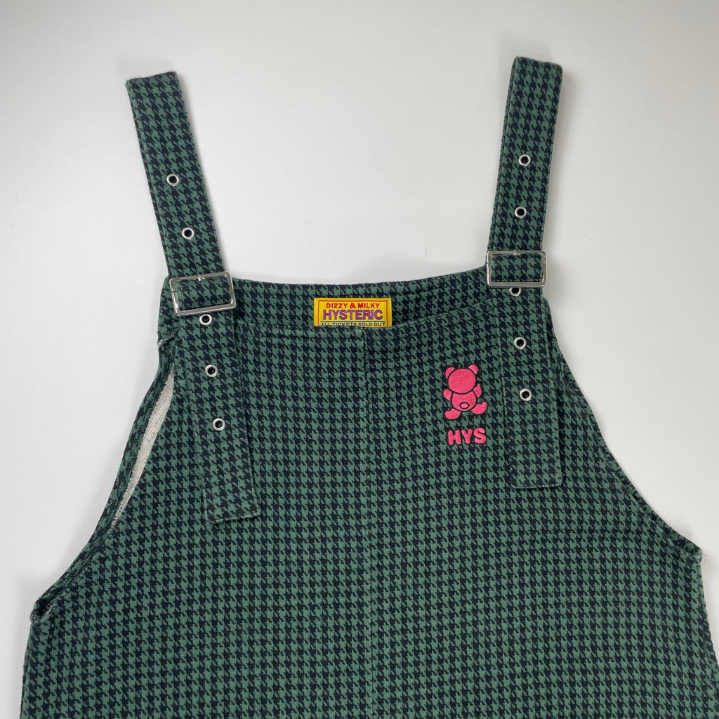 HYSTERIC GLAMOUR ヒステリックグラマー / BACK BEAR刺繍 ジャンパースカート 参考定価：36,000+tax SIZE:FREE