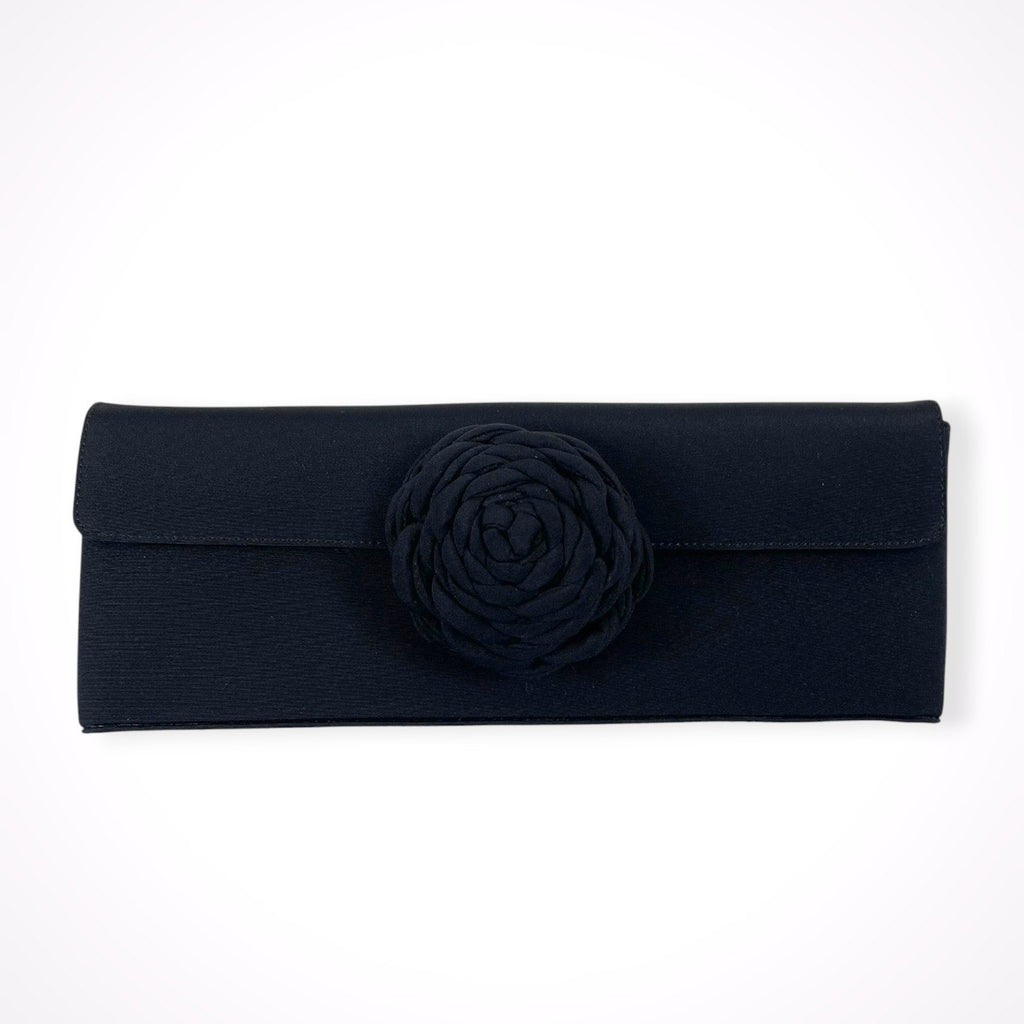 GIORGIO ARMANI / ロゼットパーティバッグ 未使用品 箱付 参考定価：150,000程度