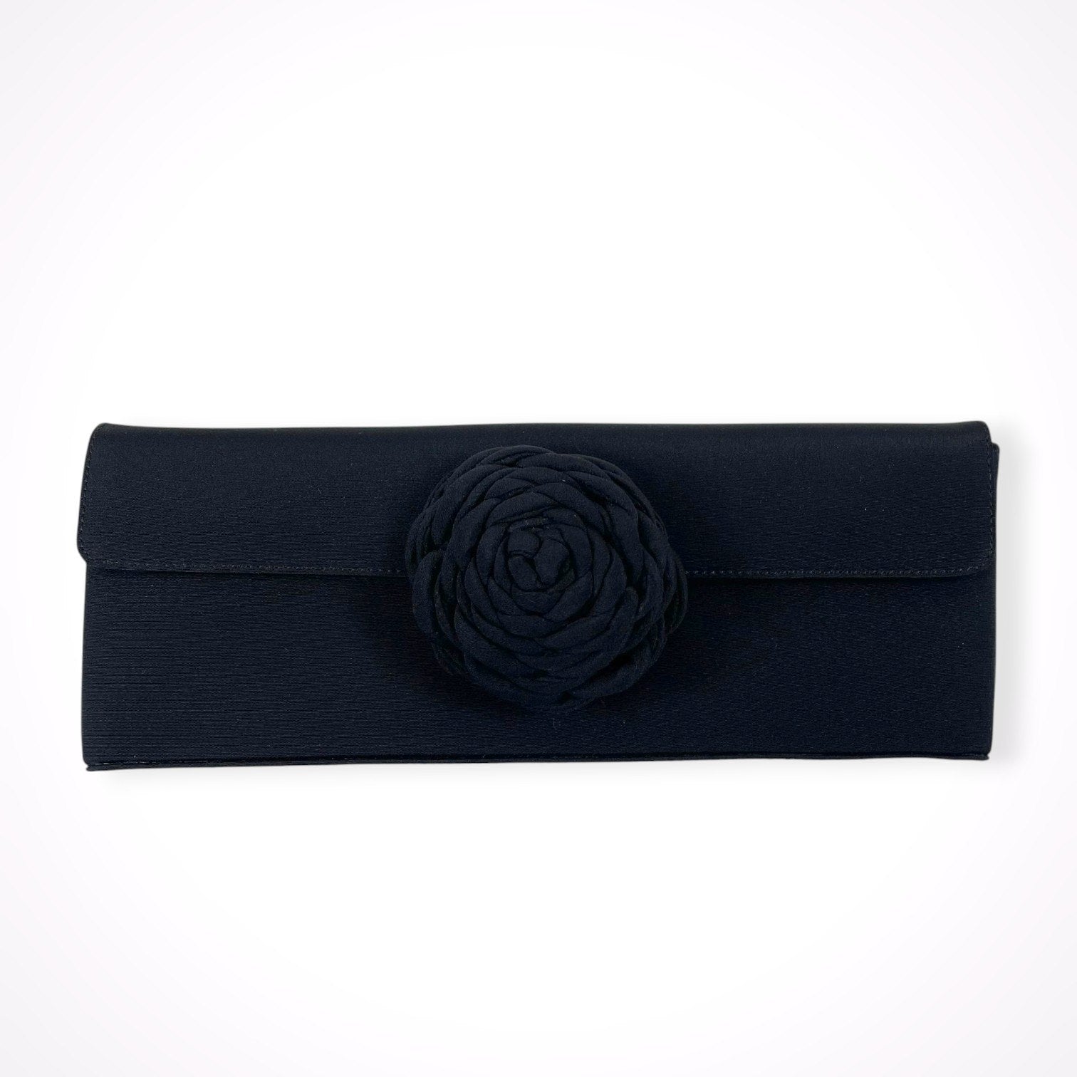 GIORGIO ARMANI / ロゼットパーティバッグ 未使用品 箱付 参考定価：150,000程度