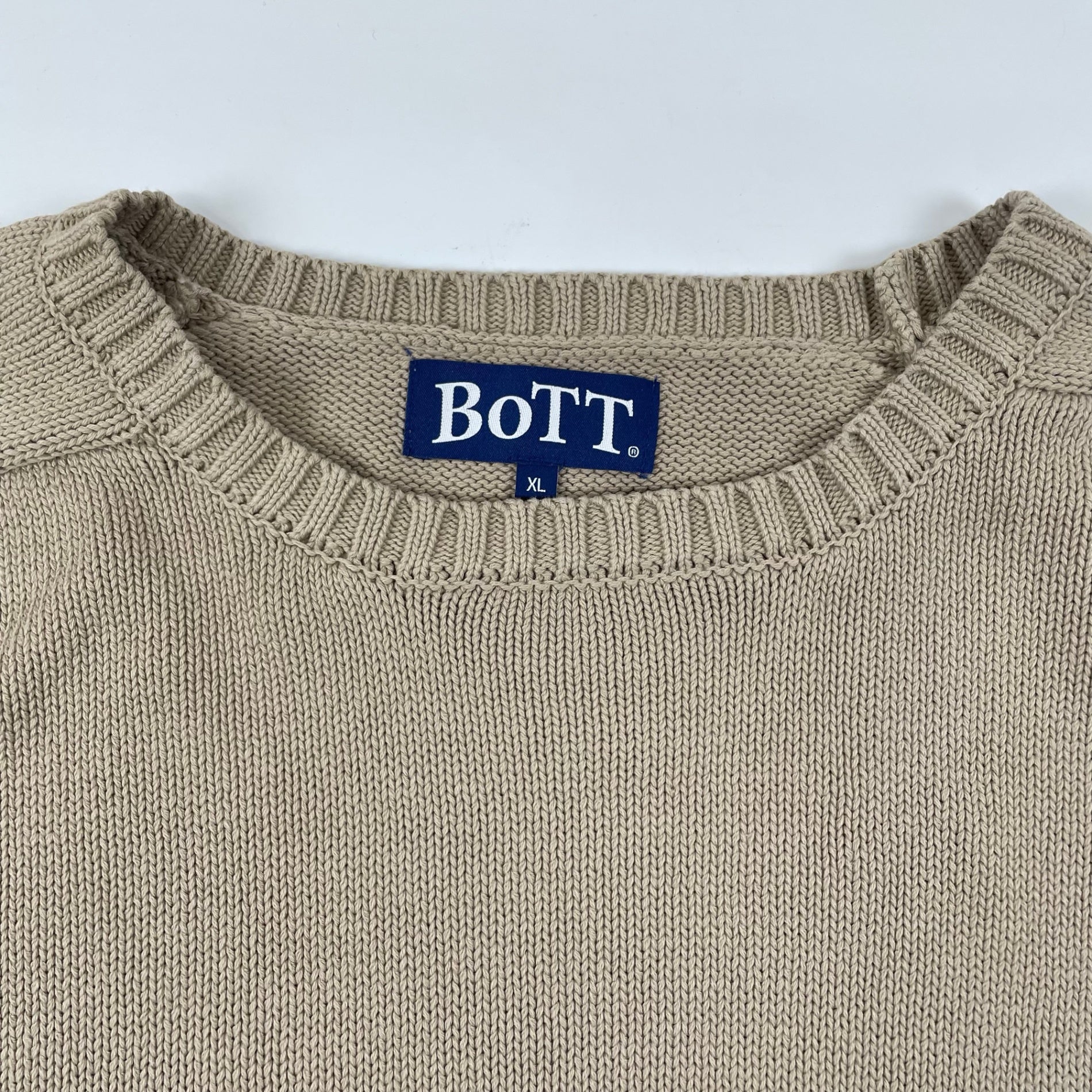 BoTT / Dyed Raglan Knit 参考定価：25,000+tax SIZE:XL