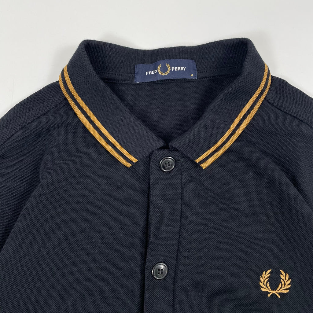 FRED PERRY × UNITED ARROWS / 別注ツインティップ ボタンスルー シャツ 参考定価：17,000+tax SIZE:M