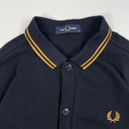 FRED PERRY × UNITED ARROWS / 別注ツインティップ ボタンスルー シャツ 参考定価：17,000+tax SIZE:M