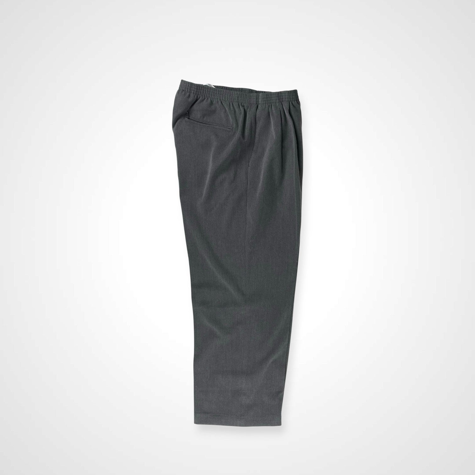 CellarDoor セラードアー / ポリエステル イージースラックス グレー MADE IN ITALY 参考定価：25,000+tax SIZE:46