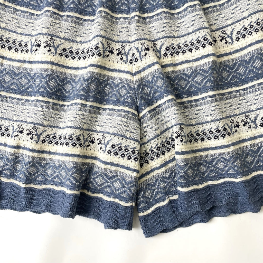 Mame Kurogouchi / Multi-Colour Jacquard Knit Shorts SIZE:1